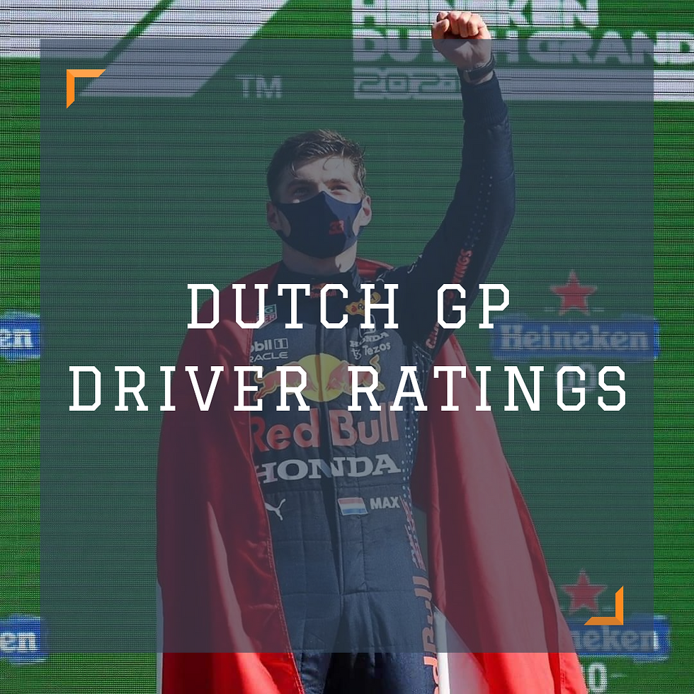 Driver Ratings - Dutch Grand Prix 