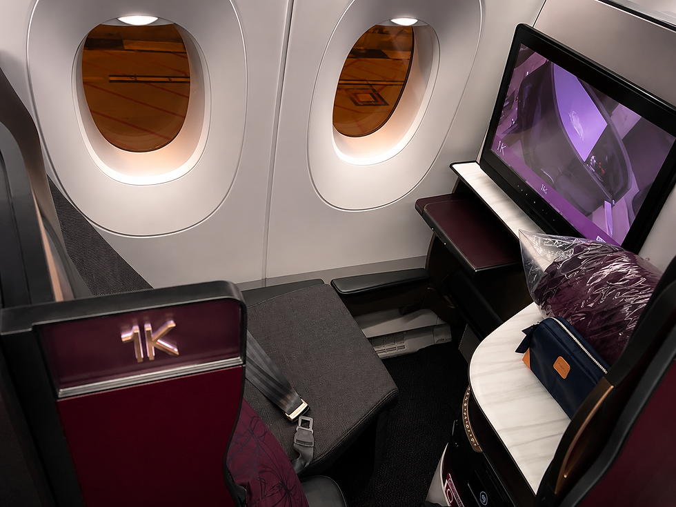 Qatar Airways Business Class is ranked #1 the 2025 Skytrax World Airline Awards