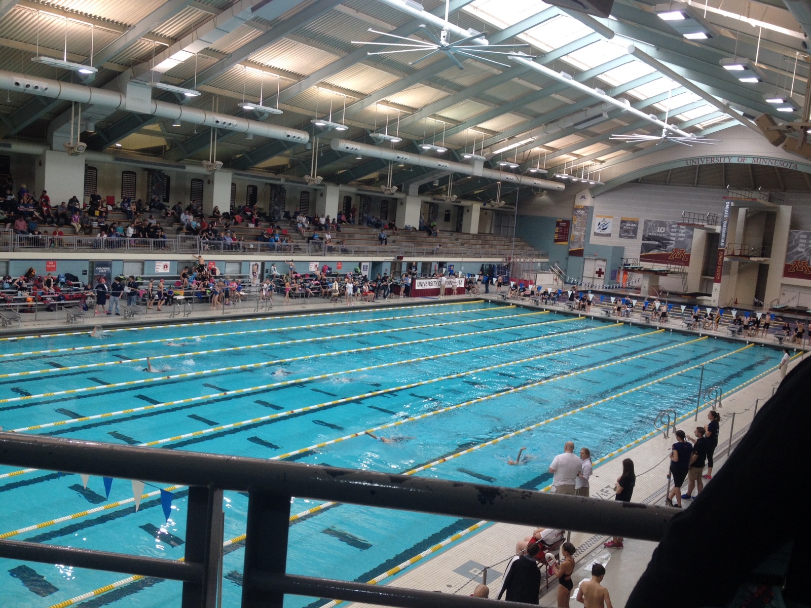 Swim Meet at the U of MN