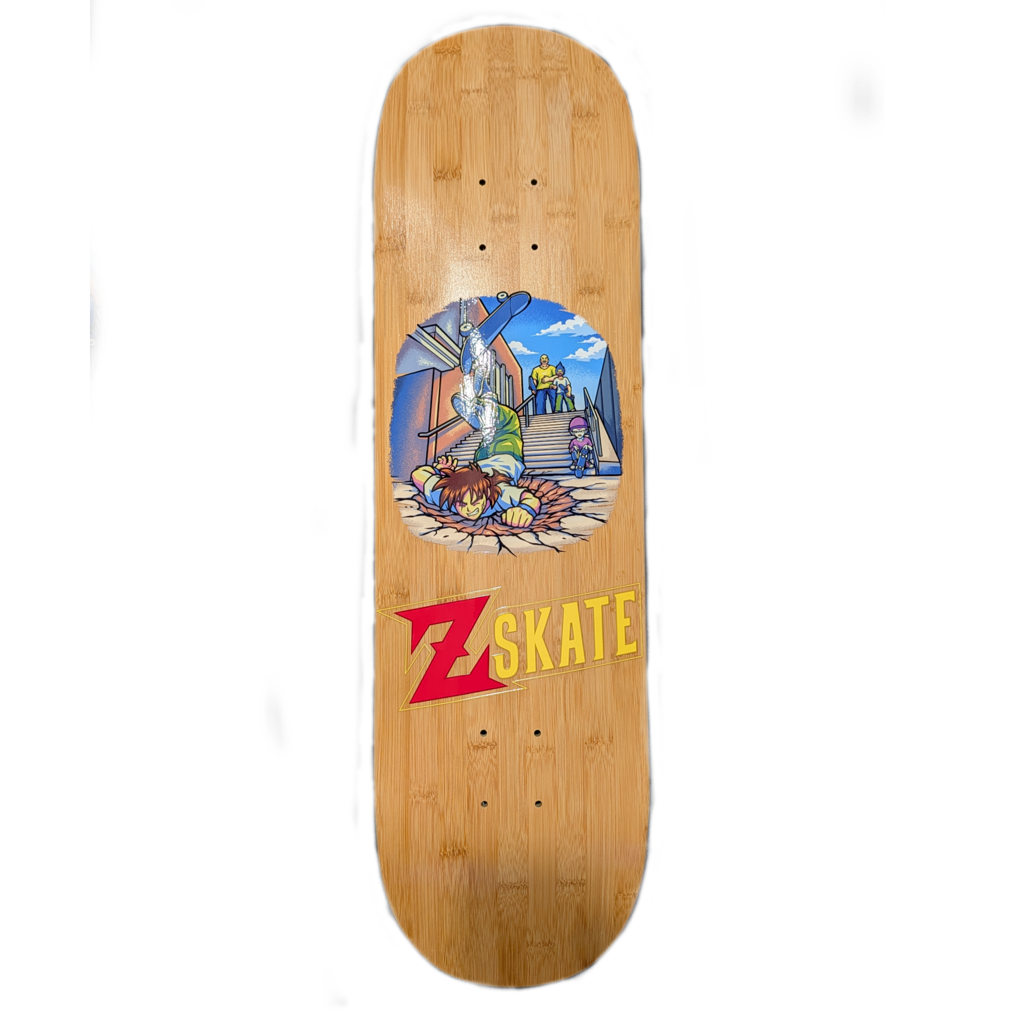 Get Him a Senzu Bean Graphic Deck 60/40 Bamboo Maple Deck