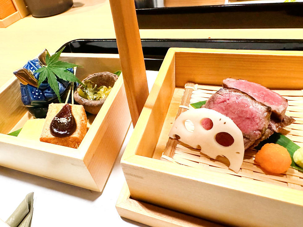 先付の盛り合わせ