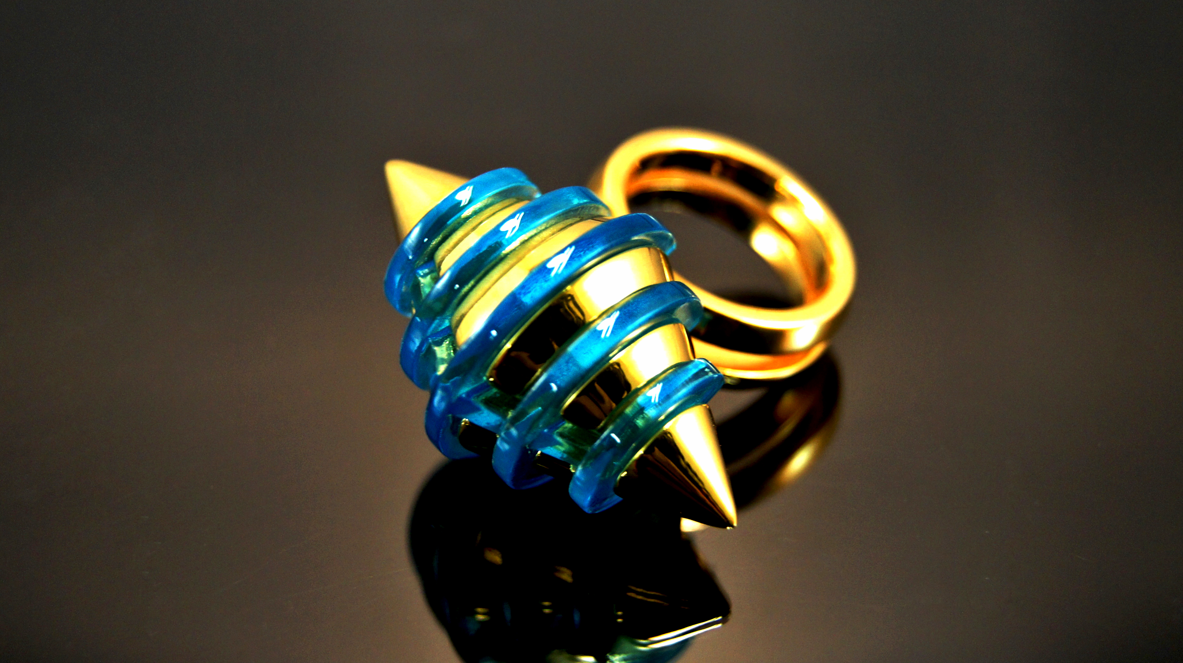 Blue prism ring