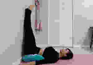 Legs-Up-the-Wall Pose, Restorative Yoga