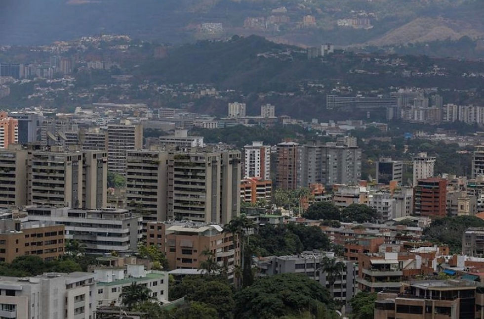 Caracas estuvo este viernes entre oscuridad, ventarrones y aguaceros. Foto: elnacional.com