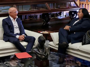 Jorge Rodríguez y Dinorah Figuera acuerdan mesa técnica y política