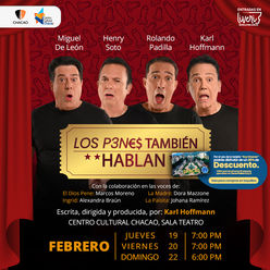 "Los penes también" hablan en las voces de cuatro galanes