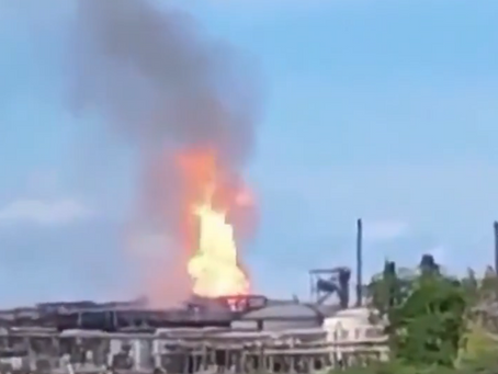 Incendio en la refinería Cardón paraliza sus operaciones