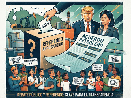 El futuro de Venezuela no debe ser empeñado