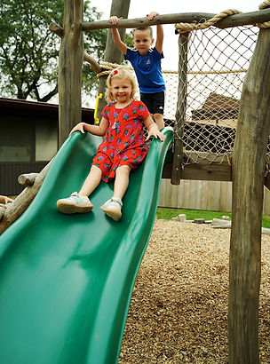 large treehouse slide
