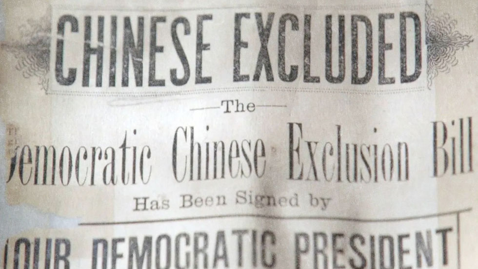 The Chinese Exclusion Act- Elementary School