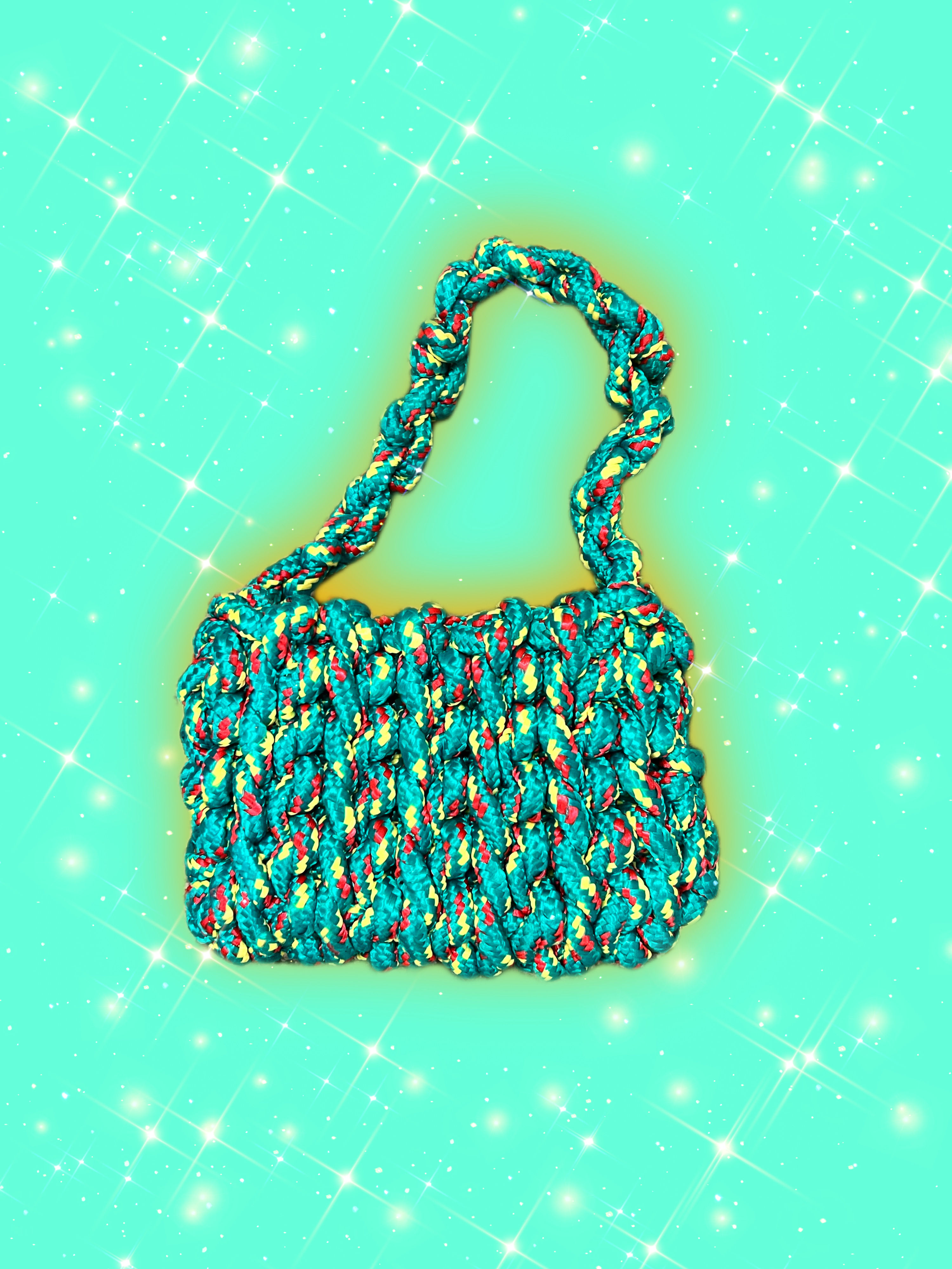 Aventurine Rope Bag