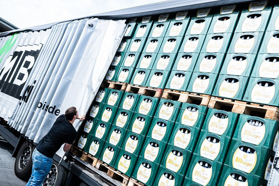 MTB Logistik Transport Getränke Lagerlogistik Eventlogistik Management Full-Service Dienst