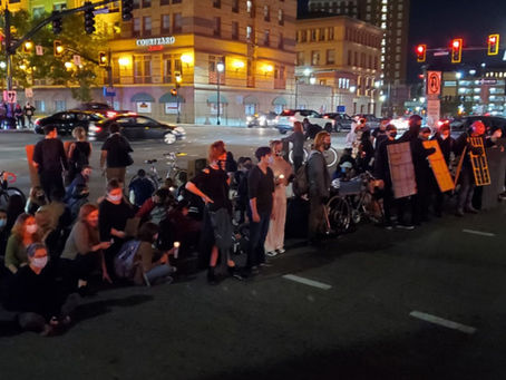 Protests erupt in Providence following a grand jury’s decision to not charge officers
