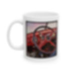 Thumbnail: Vintage Red Truck Interior Art Print - Coffee Mug Collectible Jack Hunt Art 