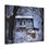 Thumbnail: 36 Chevy Crow Bait Winter Scene Canvas Art Print, 16x20, Vintage Decor
