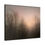 Thumbnail: Quiet - Foggy Dawn Art Print - Mixed Media by Jack Hunt

