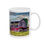 Thumbnail: Rustic Ohio Foothills Mailpouch Barn Coffee Mug - Collectible Jack Hunt Art   