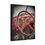 Thumbnail: Vintage Red Truck Interior Art Print, Mixed Mediums, Rustic Wall Decor