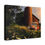 Thumbnail: Canvas Art Print  Vintage 1940 Ford Pickup with Barn and Queen Anne's Lace 