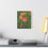 Thumbnail: Hummingbird and Orange Flower Art, Lynn Fraelich, Wall Decor, Nature Artwork