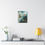 Thumbnail: Hummingbird Trio Oil Painting Canvas Wall Art, by Lynn Fraelich