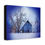 Thumbnail: Copy of Oak Moon Barn Art Print - Mixed Media by Jack Hunt