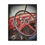 Thumbnail: Vintage Red Truck Interior Art Print, Mixed Mediums, Rustic Wall Decor