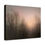 Thumbnail: Quiet - Foggy Dawn Art Print - Mixed Media by Jack Hunt

