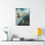Thumbnail: Hummingbird Trio Oil Painting Canvas Wall Art, by Lynn Fraelich