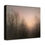 Thumbnail: Quiet - Foggy Dawn Art Print - Mixed Media by Jack Hunt

