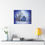 Thumbnail: Oak Moon Barn Art Print - Mixed Media by Jack Hunt