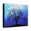 Thumbnail: "The Starlight Murder" – Winter Night Canvas Print by Jack Hunt