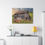 Thumbnail: Red Pickup Truck & Mail Pouch Barn, Rustic Art Print Rural Landscape Wall Decor
