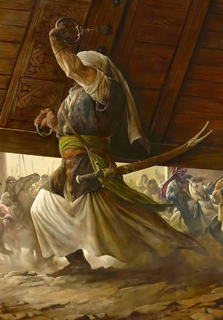 When Imam Ali couldn't break a dry bread but managed to lift the door of Khaybar!