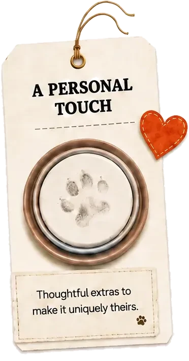 A personal touch: thoughtful extras to make it uniquely theirs