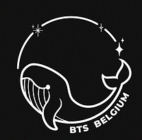 Le logo officiel de la fanbase BTS Belgium