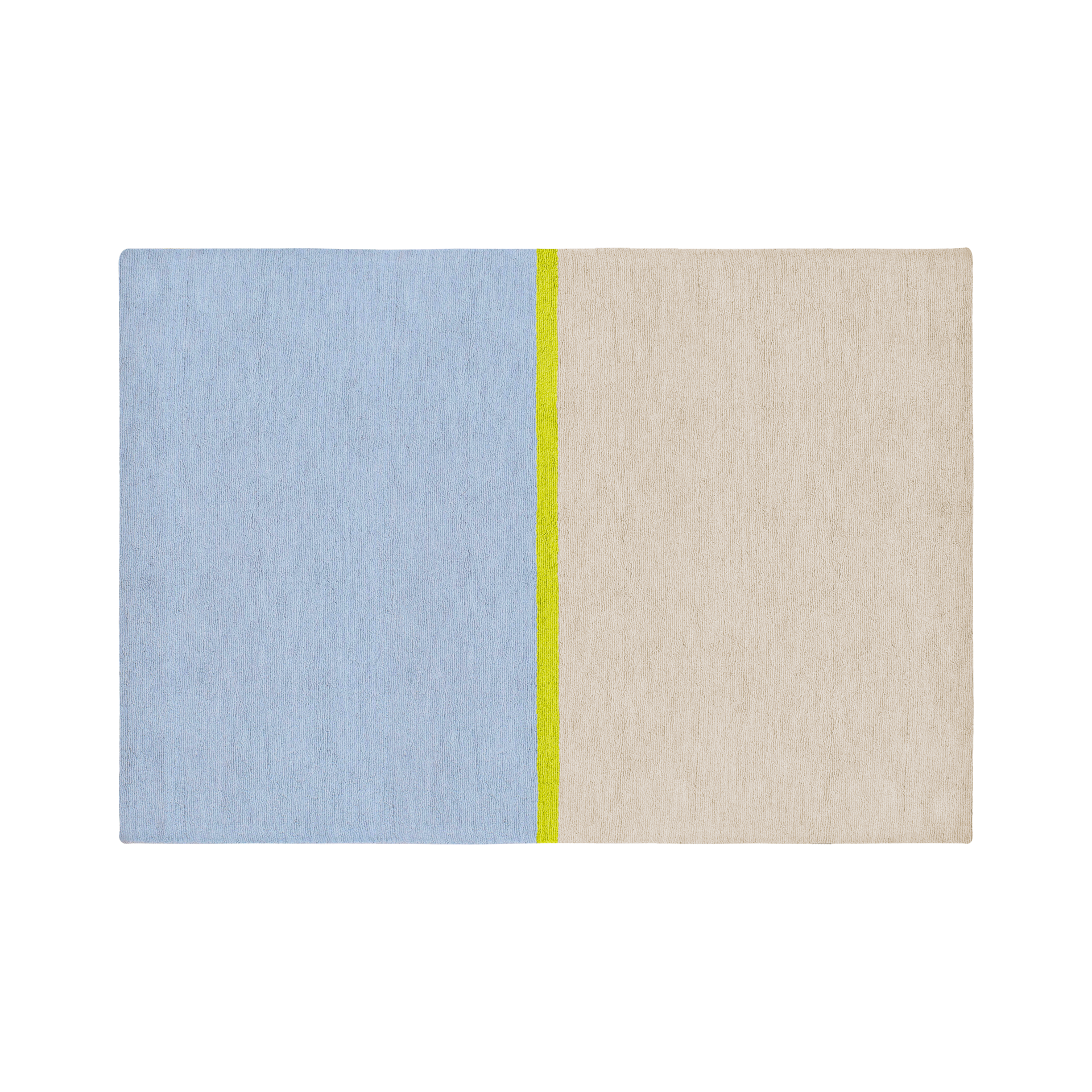 GEMUNT - wollen tapijt met een fris kleurtje