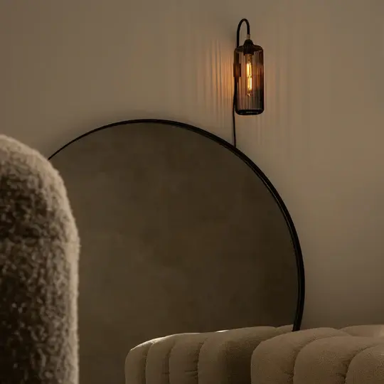 Thumbnail: HOOKED - upcycled wandlamp inclusief bulb
