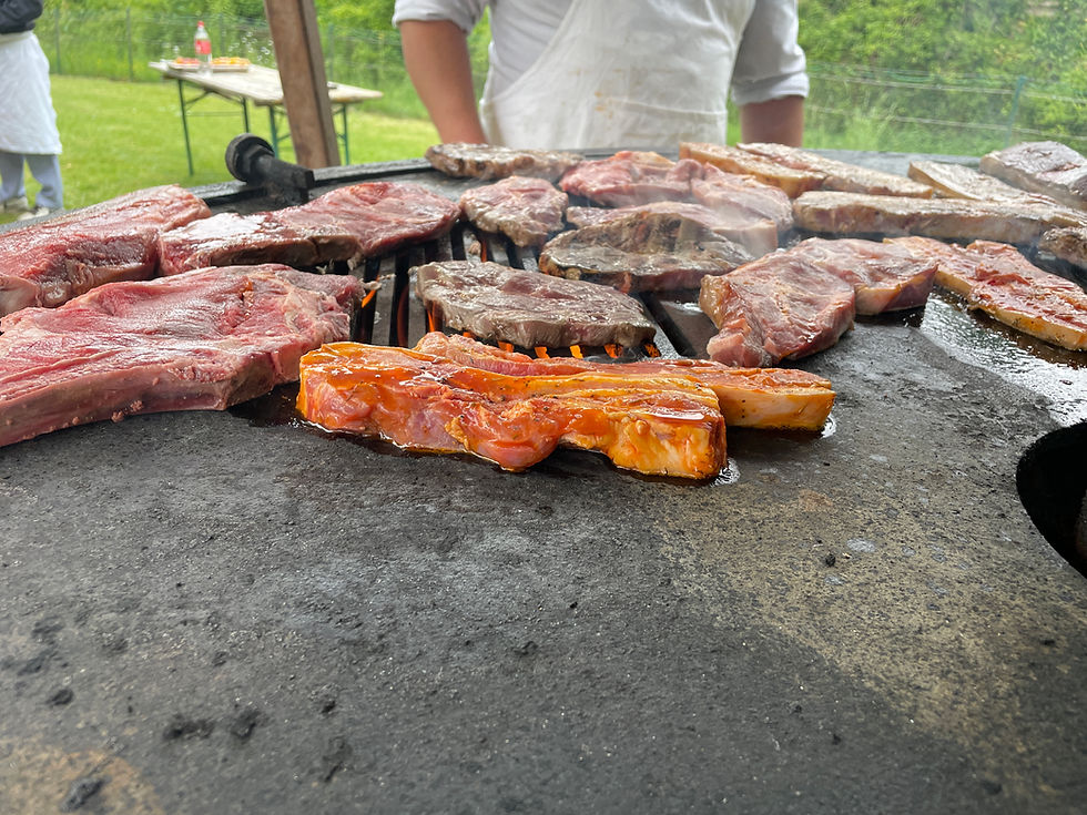 BBQ lors d'une summer party