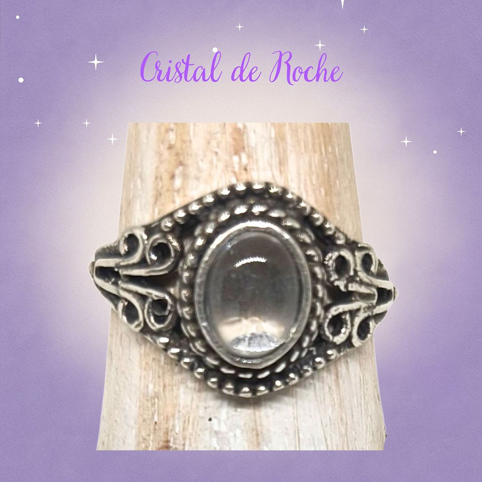 Bague Cristal de Roche