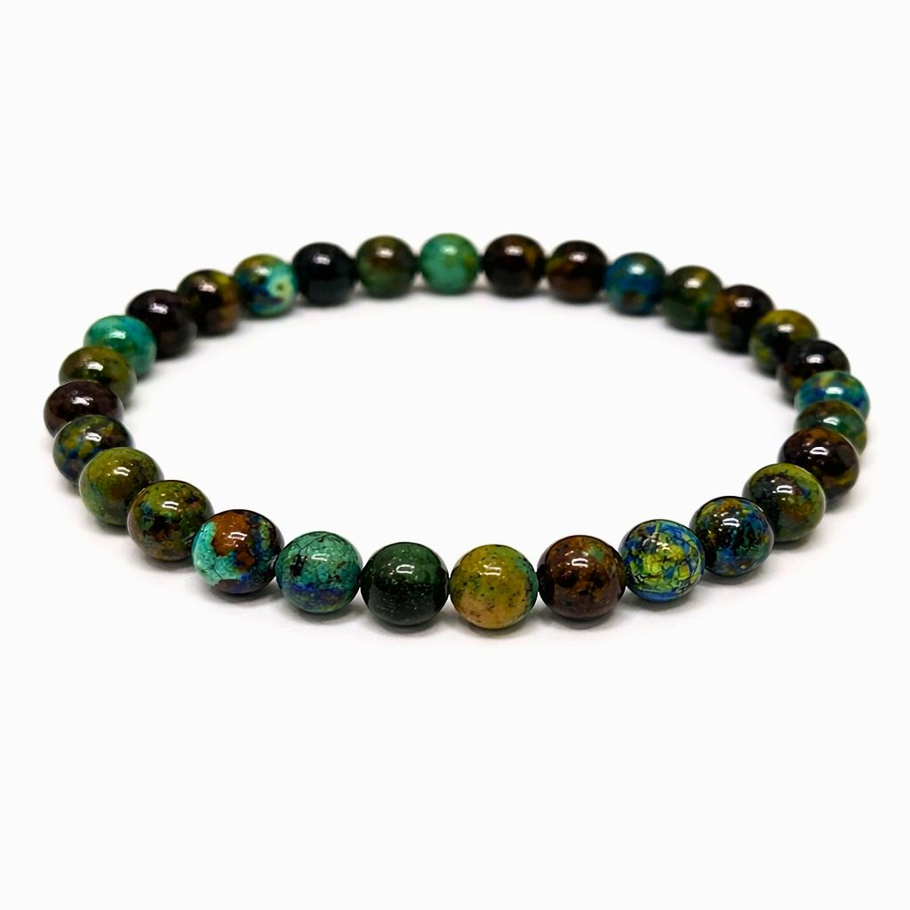 Bracelet Chrysocolle Shattuckite