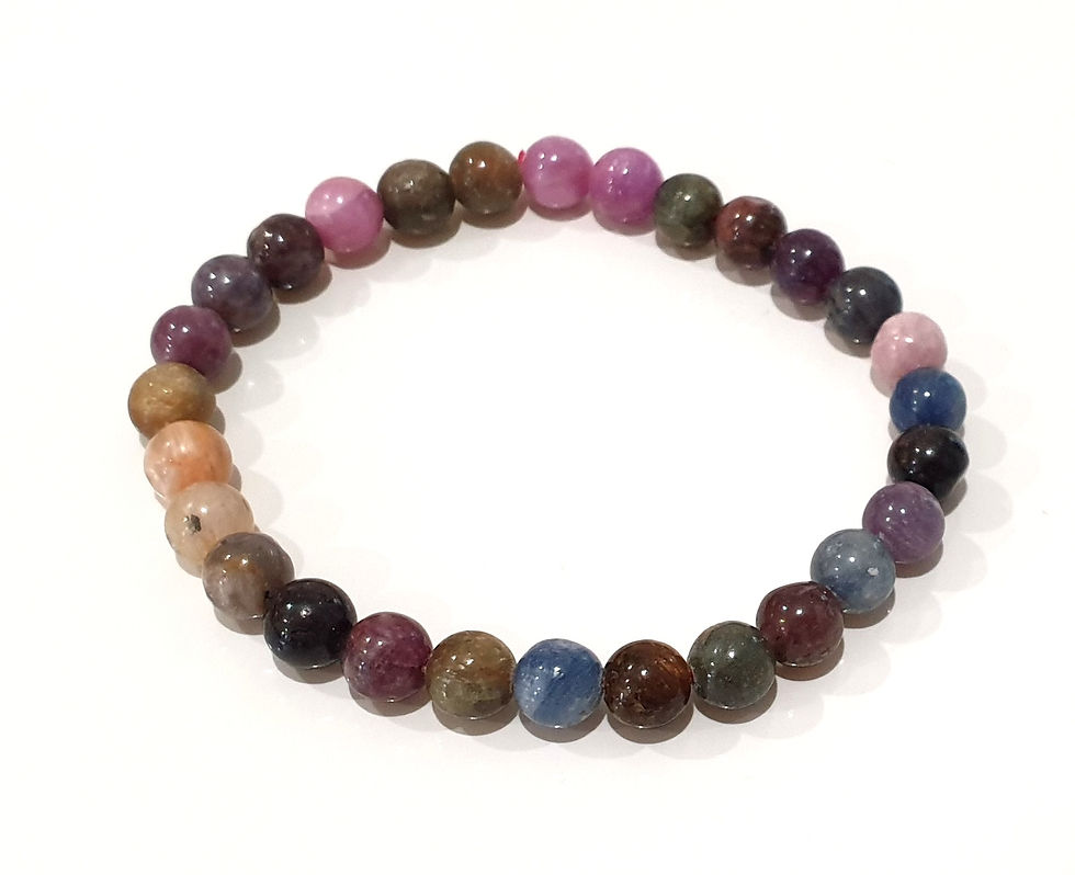 Bracelet Saphir et Rubis