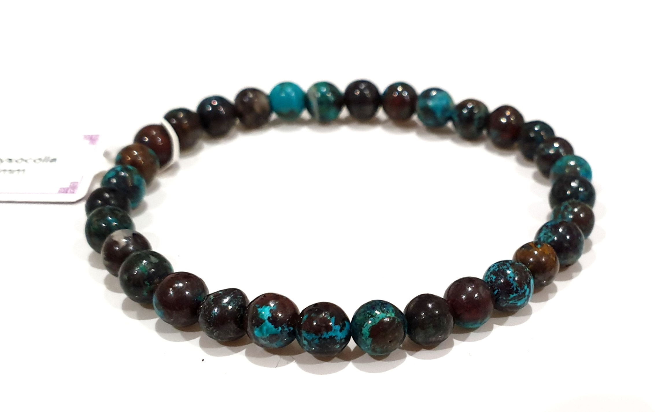 Bracelet Chrysocolle Multicolore du Congo