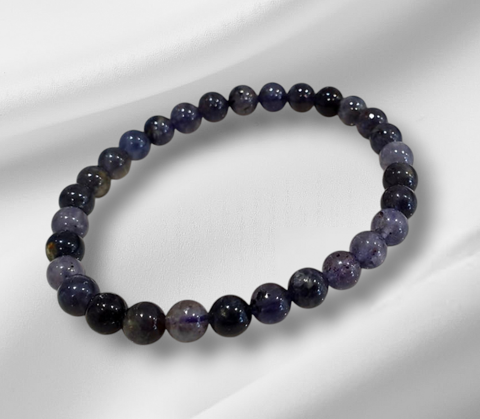Bracelet Iolite (Cordiérite)