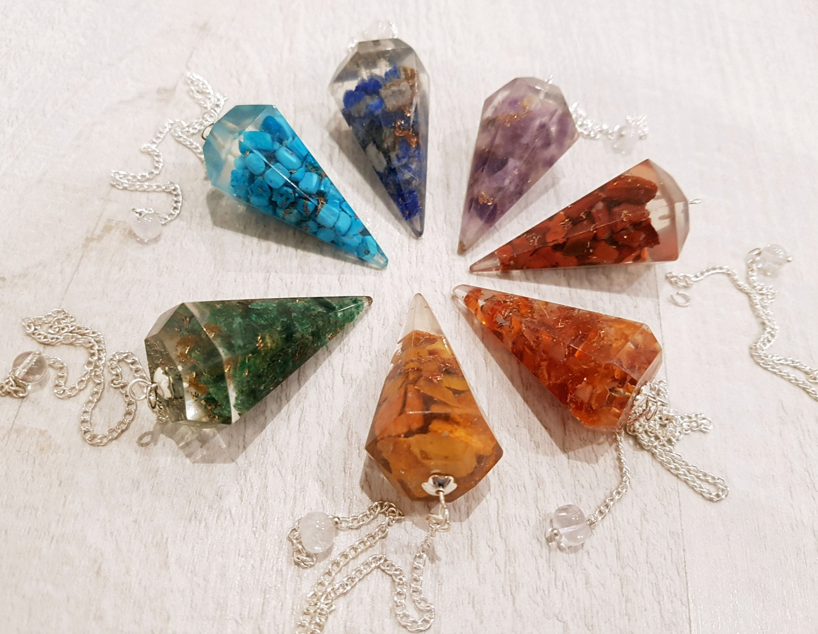 Pendules "Chakras" - Différents modèles au choix