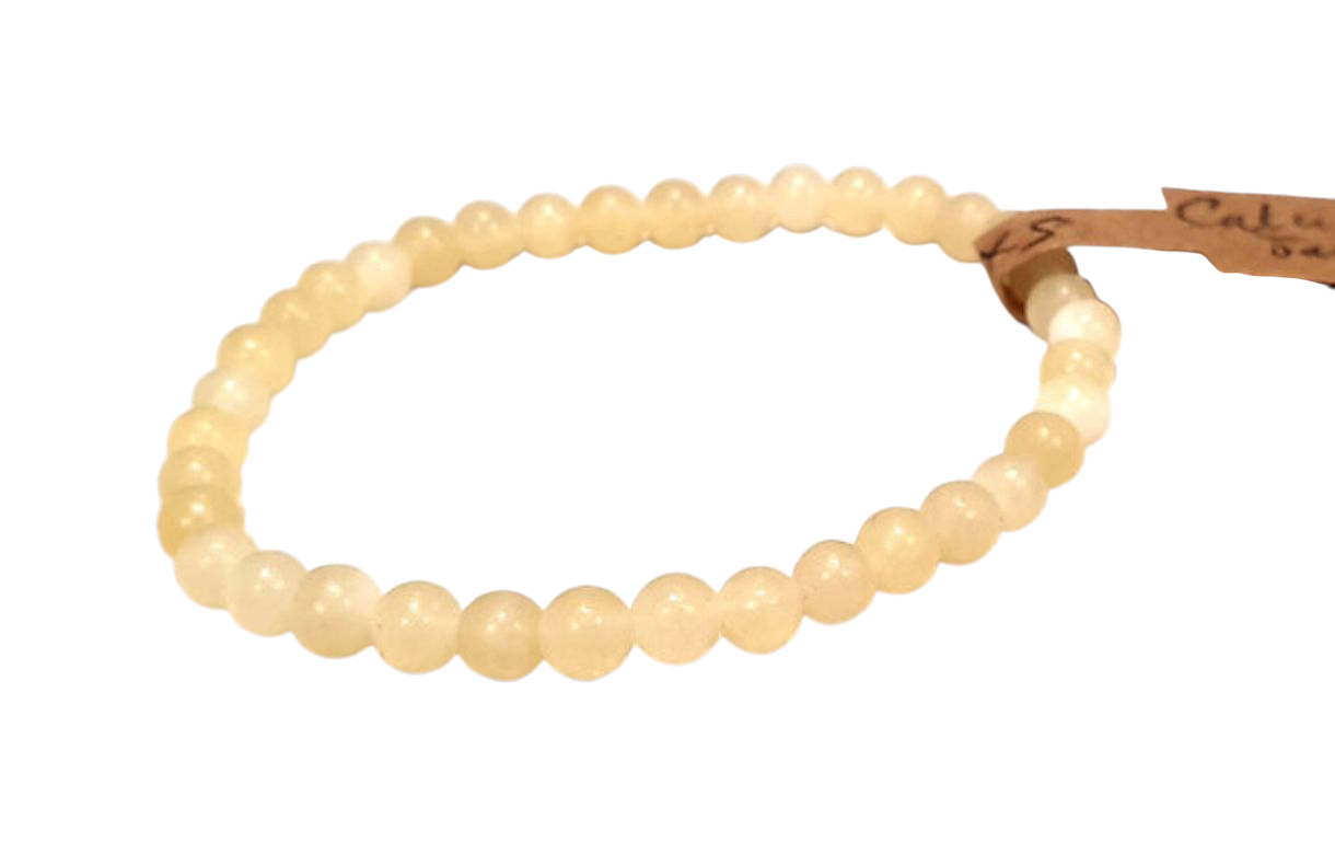 Bracelet Calcite Jaune XS