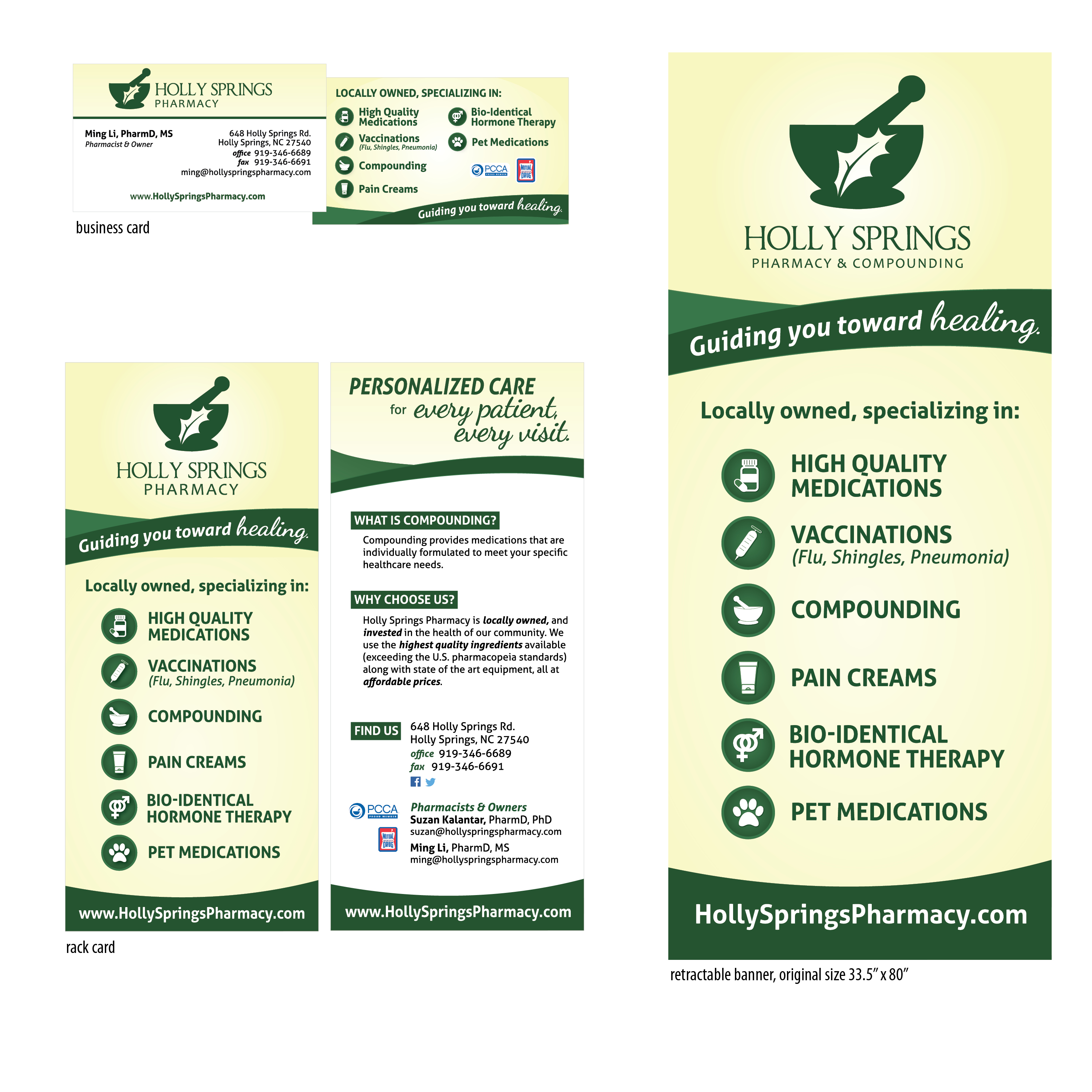 Holly Springs Pharmacy collateral