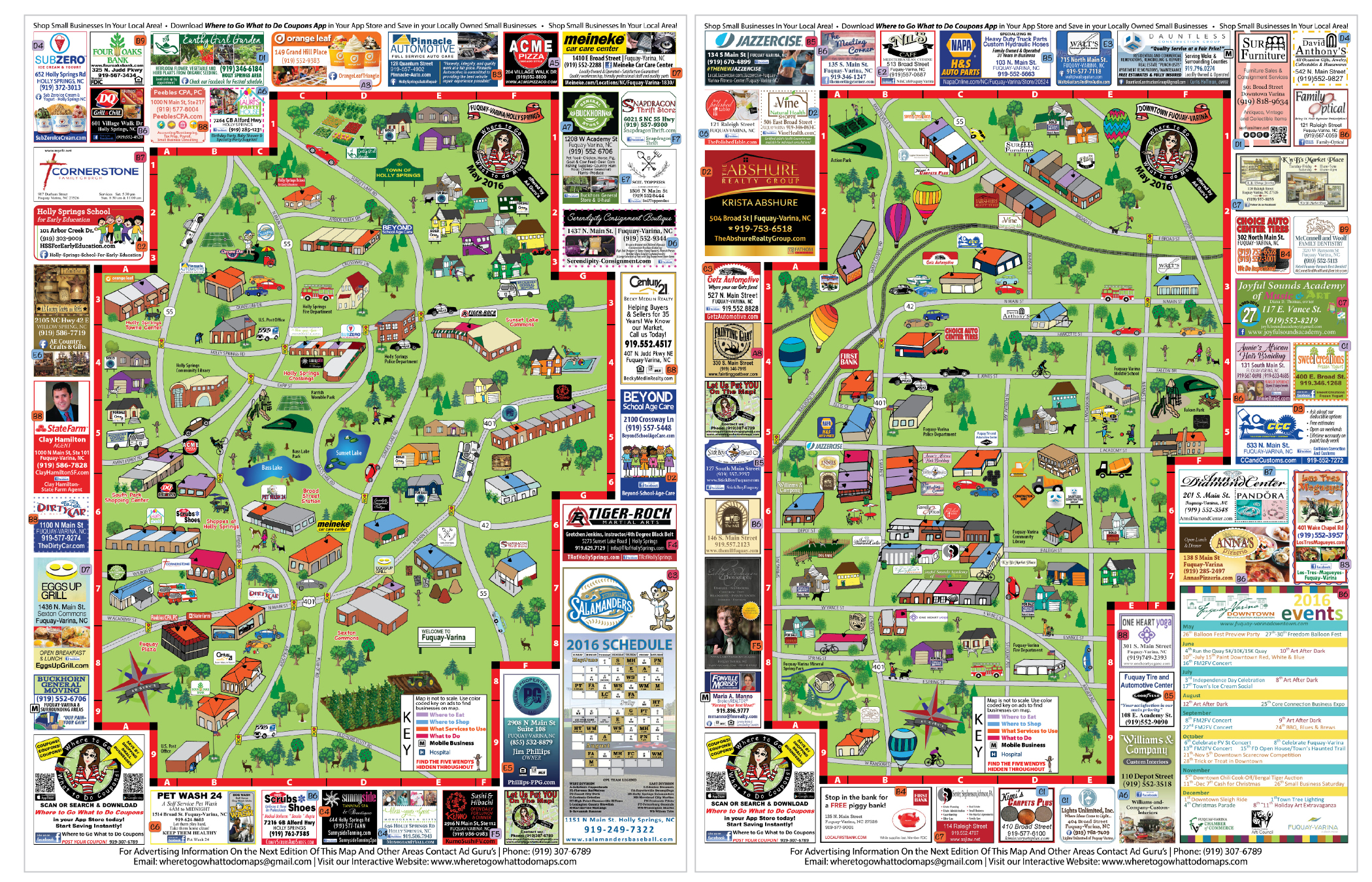 Where to Go What to Do Maps