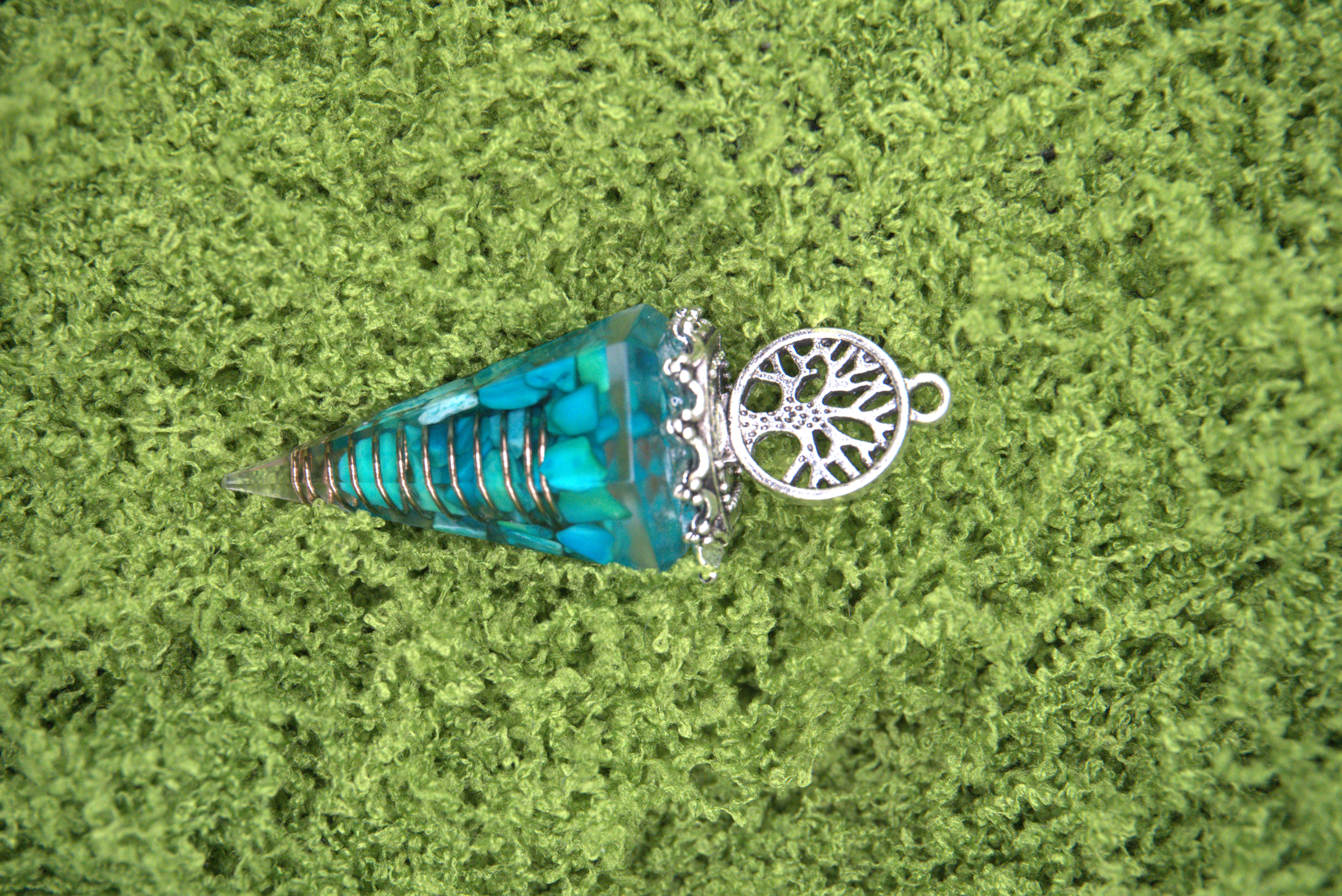 Stone Chip and Copper Pendulums