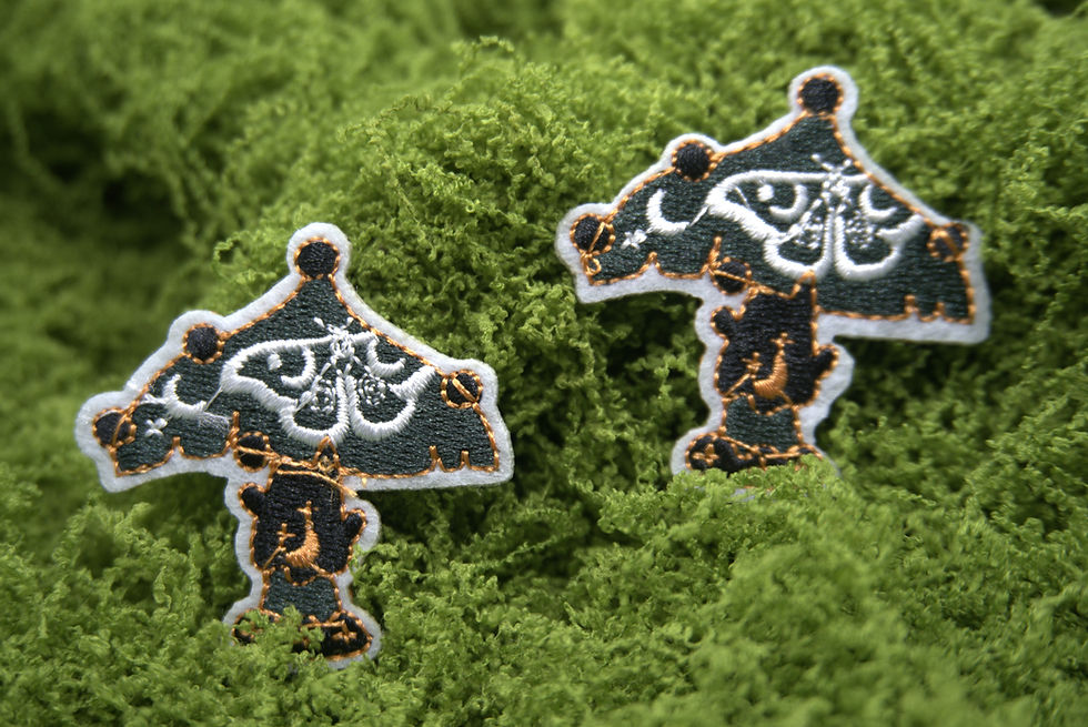 Thumbnail: Iron-On Mushroom Patches